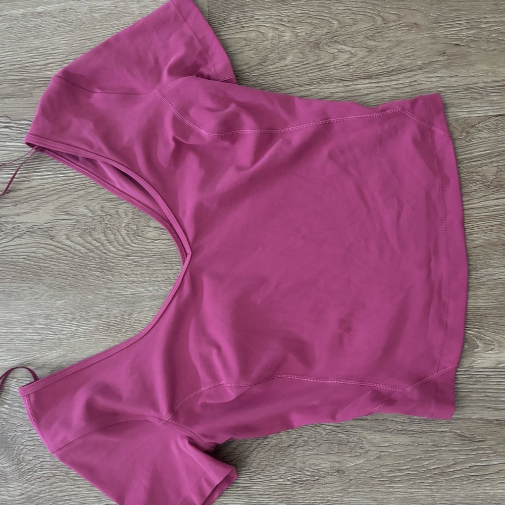 Lululemon Athletica Pink Short Sleeve Tee